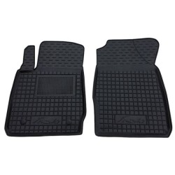 Килимки передні Ford Fiesta 2008-2016 гумові, чорні (AVTO-Gumm)