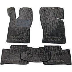 Текстильні килимки в салон Daewoo Nexia 98-/08- (V) сірі AVTO-Tex