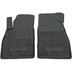Килимки передні Chevrolet Volt 2010-2015 гумові, чорні (AVTO-Gumm)