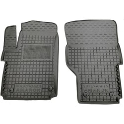 Килимки передні Volkswagen Amarok 2009-2021 гумові, чорні (AVTO-Gumm)