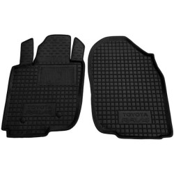 Килимки передні Toyota RAV4 2006-2009 гумові, чорні (AVTO-Gumm)