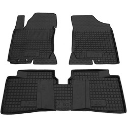 Килимки в салон Hyundai i30 2007-2012 гумові, чорні (AVTO-Gumm)