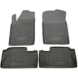 Килимки в салон Citroen Berlingo 1998-/Peugeot Partner Origin 1998- гумові, чорні (AVTO-Gumm)