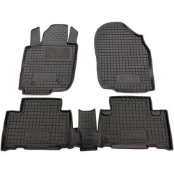 Килимки в салон Toyota RAV4 2010-2012 гумові, чорні (AVTO-Gumm)