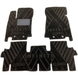 Текстильні килимки в салон Infiniti JX/QX60 2012- 5 місць (X) AVTO-Tex