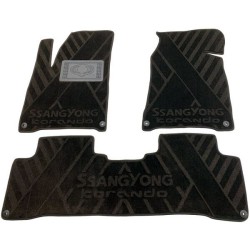 Текстильні килимки в салон SsangYong Korando 2010- (X) AVTO-Tex