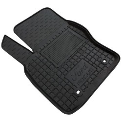 Килимок водійський Ford Focus 2 2004-2010 гумовий, чорний (AVTO-Gumm)
