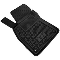 Килимок водійський Audi A4 (B6/B7) 2001-2007 гумовий, чорний (AVTO-Gumm)