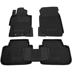 Килимки в салон Honda Accord 2003-2007 гумові, чорні (AVTO-Gumm)