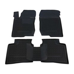 Килимки в салон Kia Magentis 2006-2010 гумові, чорні (AVTO-Gumm)