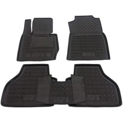 Килимки в салон BMW X3 (F25) 2010-2016 гумові, чорні (AVTO-Gumm)