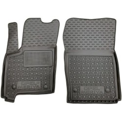 Килимки передні Opel Meriva A 2002-2009 гумові, чорні (AVTO-Gumm)