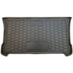 Килимок в багажник Smart ForTwo 453 2014- гумовий, чорний (AVTO-Gumm)