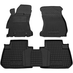 Килимки в салон Subaru Forester 4 2013- гумові, чорні (AVTO-Gumm) Килимки в салон Subaru Forester 4 2013- гумові, чорні (AVTO-Gumm)