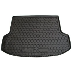 Килимок в багажник Hyundai ix35 2010- гумовий, чорний (AVTO-Gumm)