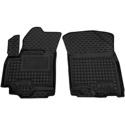 Килимки передні Suzuki SX4/Swift 2006-2013 гумові, чорні (AVTO-Gumm)