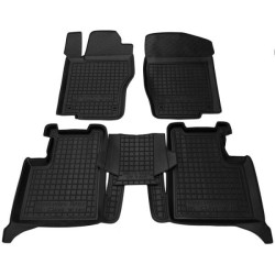 Килимки в салон Mercedes ML (W164) 2005-2011 гумові, чорні (AVTO-Gumm)