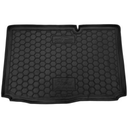 Килимок в багажник Ford B-Max 2013- нижня полиця гумовий, чорний (AVTO-Gumm)