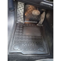 Килимки в салон Mini Countryman (R60) 2010-2016 гумові, чорні (AVTO-Gumm)
