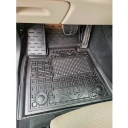 Килимки в салон BMW X7 (G07) 2018- гумові, чорні (AVTO-Gumm)