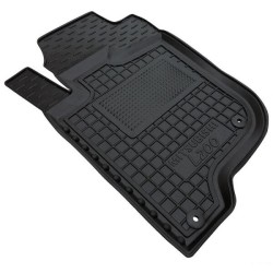 Килимок водійський Mitsubishi L200 2006-2015 коротка база гумовий, чорний (AVTO-Gumm)