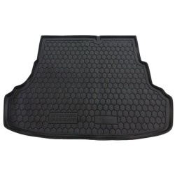 Килимок в багажник Hyundai Accent (RB) 2011-2016 седан гумовий, чорний (AVTO-Gumm)