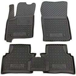 Килимки в салон Opel Meriva A 2002-2009 гумові, чорні (AVTO-Gumm)