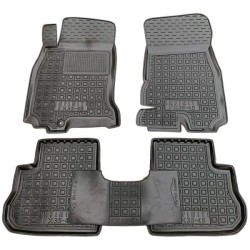 Килимки в салон Infiniti FX 2003-2008 гумові, чорні (AVTO-Gumm)