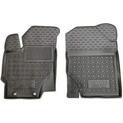Килимки передні Toyota Yaris 2015-2019 гумові, чорні (AVTO-Gumm)