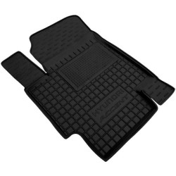Килимок водійський Hyundai Accent 2006-2010 гумовий, чорний (AVTO-Gumm)