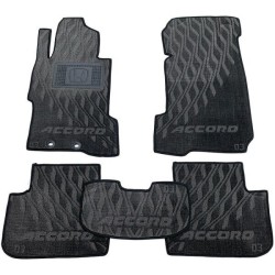Текстильні килимки в салон Honda Accord 2003-2007 (V) сірі AVTO-Tex