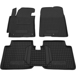 Килимки в салон Hyundai Elantra 2011-2014 (MD) гумові, чорні (AVTO-Gumm)