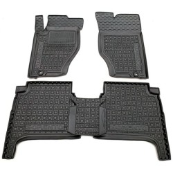 Килимки в салон Kia Sorento 2002-2009 гумові, чорні (AVTO-Gumm)