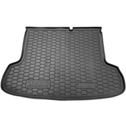 Килимок в багажник Hyundai Accent 2006-2010 седан гумовий, чорний (AVTO-Gumm)