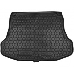 Килимок в багажник Nissan Tiida 2004- седан гумовий, чорний (AVTO-Gumm)