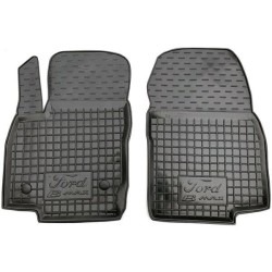 Килимки передні Ford B-Max 2013- гумові, чорні (AVTO-Gumm)