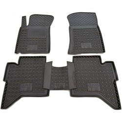 Килимки в салон JAC T8 2018- гумові, чорні (AVTO-Gumm)
