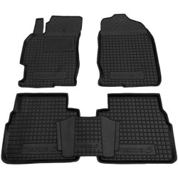 Килимки в салон Mazda 6 2007-2013 гумові, чорні (AVTO-Gumm)