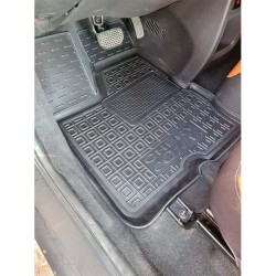 Килимки передні Chery eQ1 2018- гумові, чорні (AVTO-Gumm)