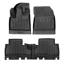 Berlingo III (2018-...) (with armrest) комплект 3D килимків з 4 штук