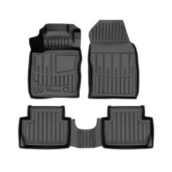EcoSport II (2013-2023) комплект 3D килимків з 4 штук