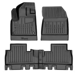 Berlingo III (2018-...) (without armrest) комплект 3D килимків з 4 штук