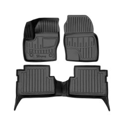 C-Max (2010-2019) комплект килимків з 4 штук (кліпси FC2)